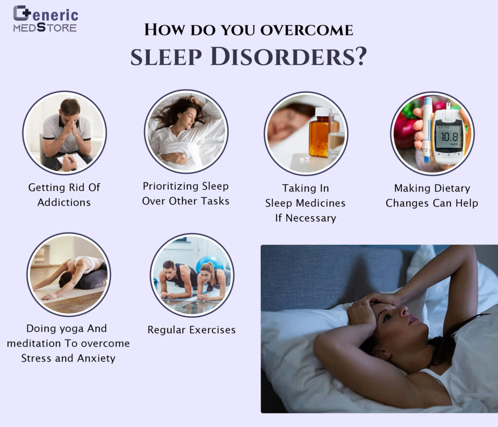 How do you overcome sleep disorders?