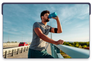 Keeping yourself hydrated while you exercise is critical