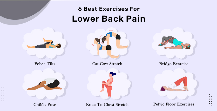 6 Best Exercises for Lower Back Pain - An Essential Guide