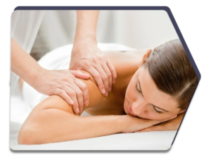 Therapeutic massages can help manage pain