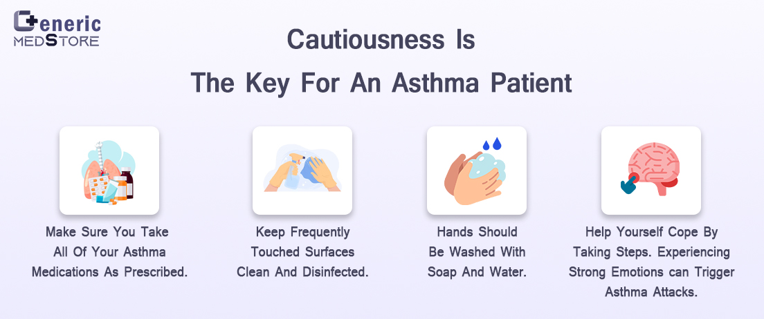 Cautiousness is the key for an asthma patient