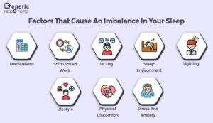 Factors that cause an imbalance in your sleep