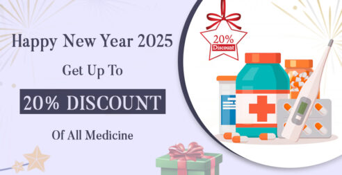 Happy New Year 2025 - Get up to 20% Discount of All Medicine